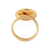 Adjustable 304 Stainless Steel Finger Rings Components X-STAS-L193-G-14mm-3