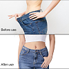 9Pcs 3 Colors Oval Link Chain Alloy Adjustable Jean Button Pins FIND-DC0007-87-5