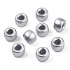 Spray Painted Plastic Beads KY-T025-01-G03-1