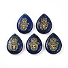 Natural Lapis Lazuli Pendants G-N345-05B-1