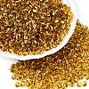 6/0 Baking Paint Transparent Fringe Glass Seed Beads X1-SEED-N006-06C-1