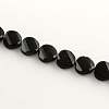 Faceted Flat Round Glass Beads EGLA-S098-11-2