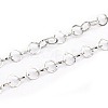 Non-Tarnish 3.28 Feet 304 Stainless Steel Cable Chains X-CHS-L001-95-5mm-1