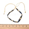 Vintage Ethnic Style Adjustable Glass Tila Beaded Handmade Slider Bracelets for Women ZN9527-2-5