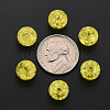 Transparent Crackle Acrylic Beads MACR-S373-66C-N16-2