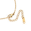 304 Stainless Steel Pendant Necklaces NJEW-T018-50G-2