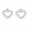 Non-Tarnish 201 Stainless Steel Charms STAS-N095-073-1