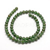 Natural Green Aventurine Beads Strands G-E380-02-6mm-5