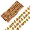 Plastic Beaded Trim Garland Strand FIND-WH0056-89-1