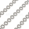 304 Stainless Steel Flower Link Chains CHS-A016-57P-A-1