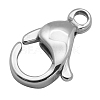 Tarnish Resistant 304 Stainless Steel Lobster Claw Clasps STAS-AB21-1