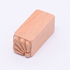 Wooden Stamps DIY-WH0189-61F-2