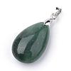 Natural Green Aventurine Gemstone Pendants G-S243-14-2