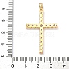 Brass Micro Pave Cubic Zirconia Pendants KK-A281-26B-G-3