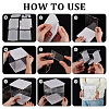 3-Tier Transparent Acrylic Minifigures Display Case ODIS-WH0043-68B-3