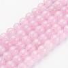 Natural Rose Quartz Beads Strands LS-GSR034-1