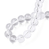 Transparent Glass Beads Strands GLAA-T032-T8mm-13-4