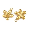 304 Stainless Steel Pendants STAS-I342-03G-2