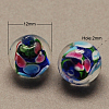 Handmade Lampwork Beads LAMP-R103-12mm-M-2