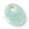 Natural Flower Amazonite Pendants X-G-Q458-32-2