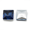 Pointed Back Glass Rhinestone Cabochons RGLA-T027-8x8mm-14-2