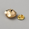 Brass Lapel Pin Backs for Backpack Clothes JEWB-WH0028-76-2