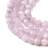 Natural Kunzite Beads Strands G-G343-B04-3mm-4