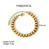 European Style 304 Stainless Steel Link Chain Bracelet for Women LS-HM2215-10-1