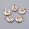 Natural Cultured Freshwater Pearl Pendants PEAR-F008-30G-2