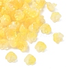Transparent Glass Beads Caps GLAA-B028-01F-1
