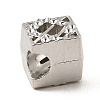 Alloy European Bead Rhinestone Settings FIND-E041-20P-2