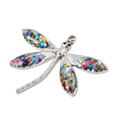 304 Stainless Steel Enamel Pendants SA-CBAA487-31P-1