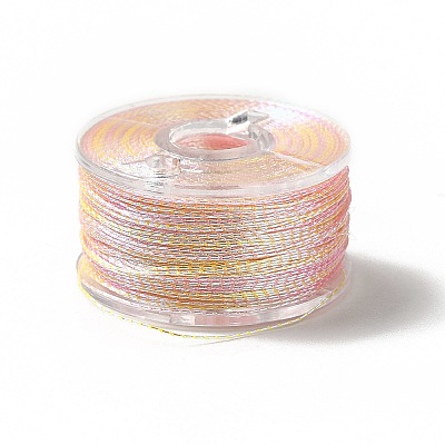 25 Rolls Polyester Metallic Threads OCOR-E026-05-1