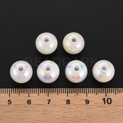 Opaque Acrylic Beads MACR-S370-D12mm-01-1