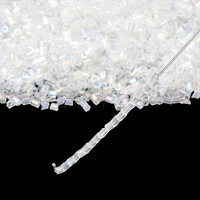 Two Cut Glass Seed Beads X-CSDBTC01-1