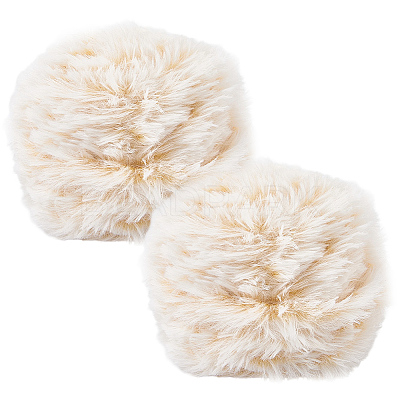 Super Bulky Imitation Fur Polyester Yarn OCOR-WH20005-34H-1