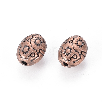 Tibetan Style Alloy Beads RLF0559Y-NF-1