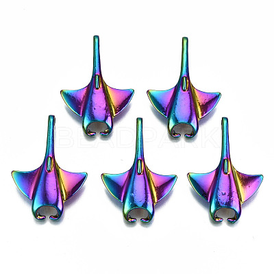 Rainbow Color Alloy Pendants PALLOY-S180-009-RS-1