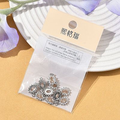 SHEGRACE Brass Micro Pave Cubic Zirconia Pendants XGRQ2O263-446A-P-1