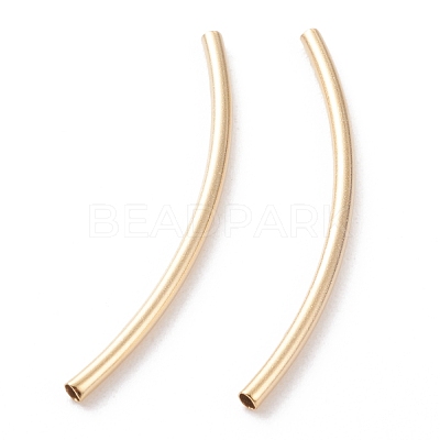 Brass Tube Beads KK-Y003-89A-G-1