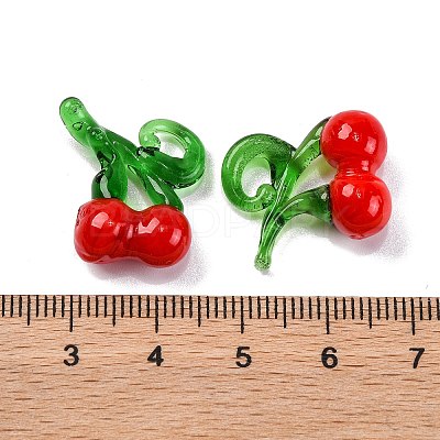 Fruit Food Glass Pendant LS-RESI-U001-03C-1