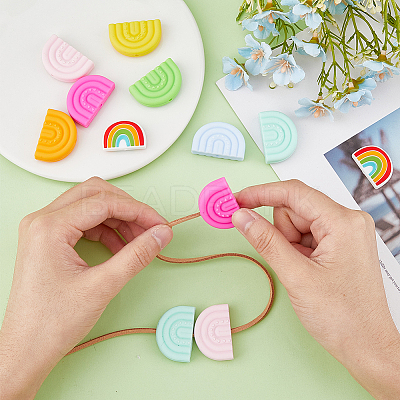 8 Style Food Grade Eco-Friendly Silicone Beads SIL-HY0001-19-1