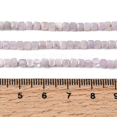 Natural Kunzite Beads Strands G-A293-A01-01-1