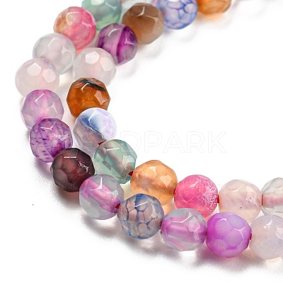 Natural Agate Beads Strands X-G-Q1000-01G-1