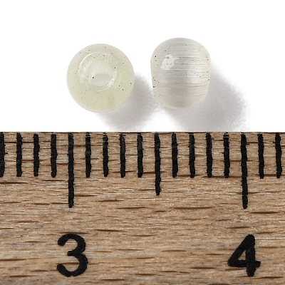 Imitation Cat Eye Glass Seed Beads GLAA-U006-01C-1