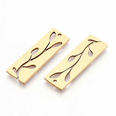 201 Stainless Steel Pendants STAS-N090-JN820-2-1