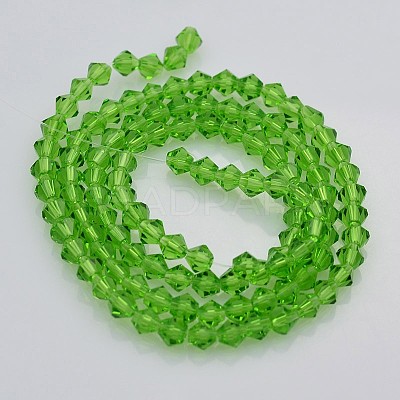 Bicone Glass Beads Strands EGLA-P016-4mm-05-1