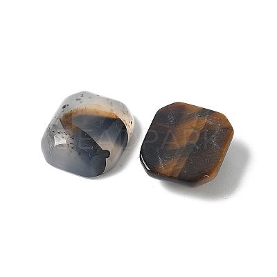 Natural Picture Jasper/Tiger Eye/Red Jasper/Agate Cabochons G-Z075-02-1