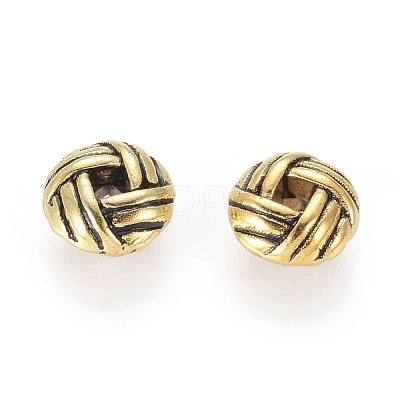 Zinc Alloy Spacer Beads PALLOY-ZN25847-AG-LF-1