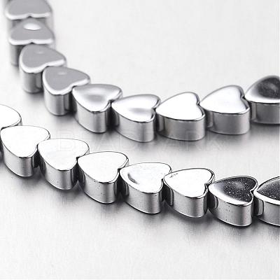 Electroplate Non-magnetic Synthetic Hematite Bead Strands G-F300-23A-01-1